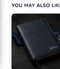 Personalised Leather Notebook